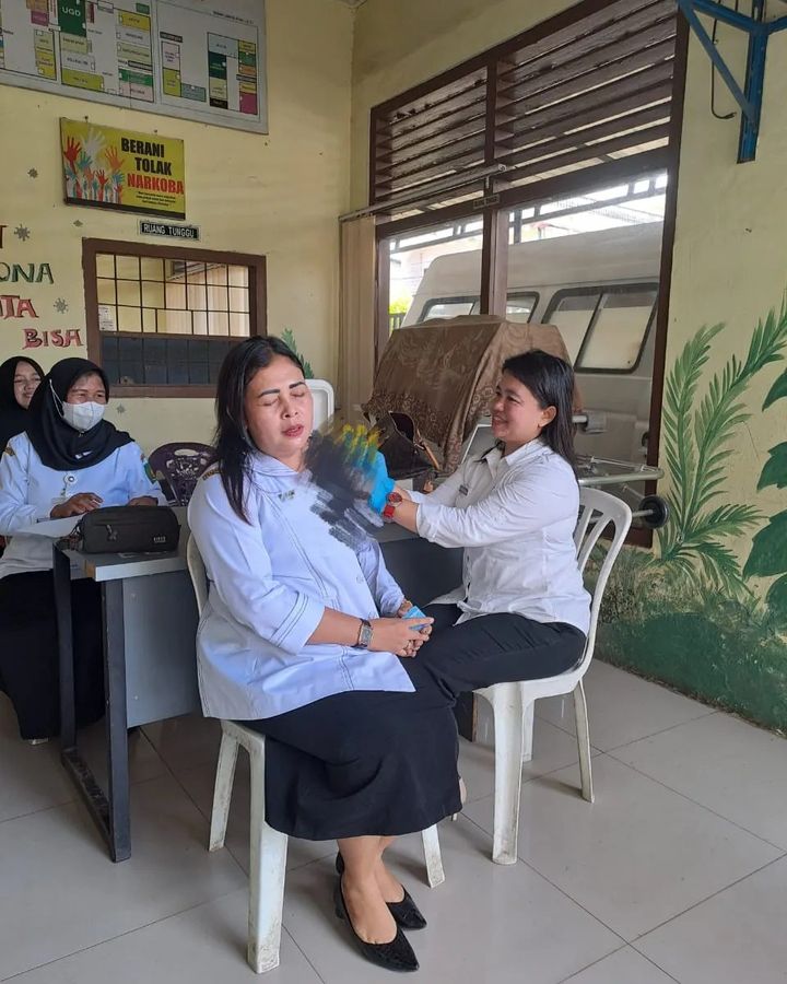 Rabu, 06 Maret 2024 Vaksin Hepatitis kepada Nakes UPT Puskesmas Tanjung Langkat - (Ada 0 foto)